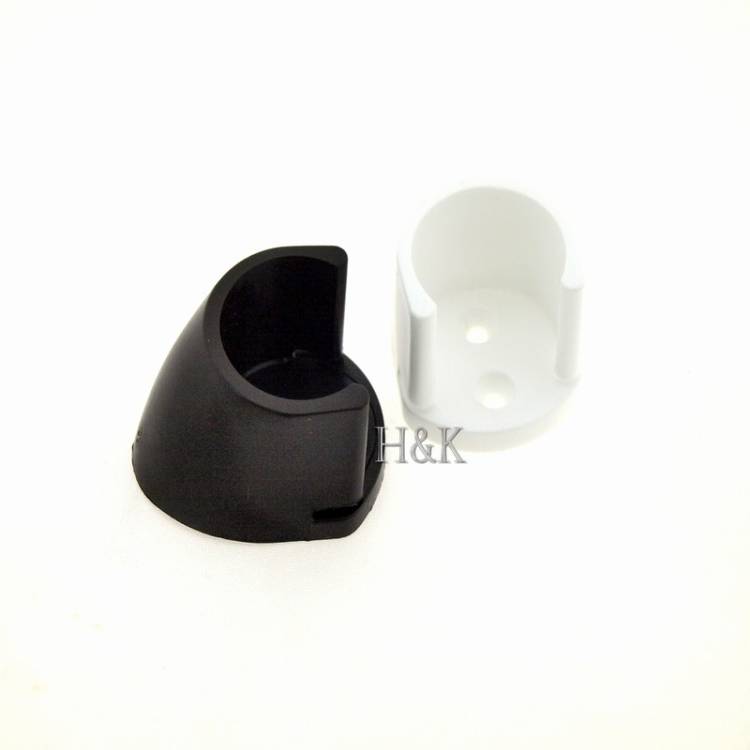 Podpěra tyče kulatá ,oválná plast.A Bílá