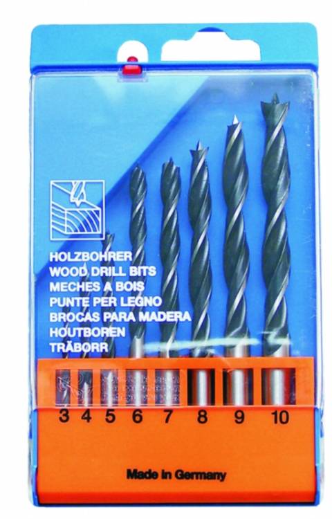 Sada vrtáků do dřeva 8-dílná
