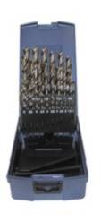 Sada vrtáků HSS-Co 25-dílná plastová kazeta
