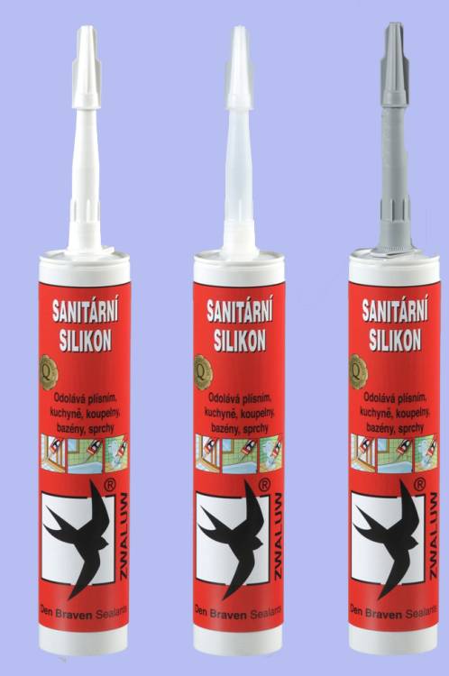 Sanitární silikon transparentní 280ml