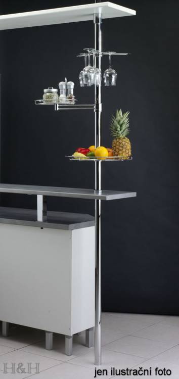 Sloup 130 cm CR mat