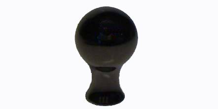 Úchytka kovová Knopok Tiber Černý Ni