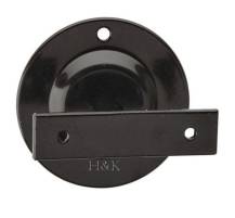 Držák madla rovný Černý 80mm