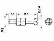 Maxifix S35 tyčka
