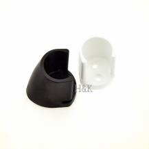 Podpěra tyče kulatá ,oválná plast.A Bílá