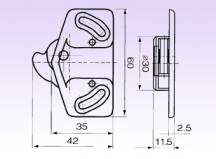 Unipos dolní kolečko Bílé