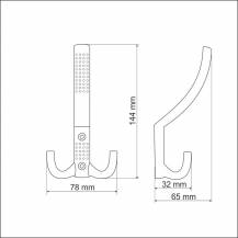 Věšák WP 1104 velký CR