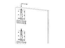 Závěs obkladového panelu Horní díl Camar/814